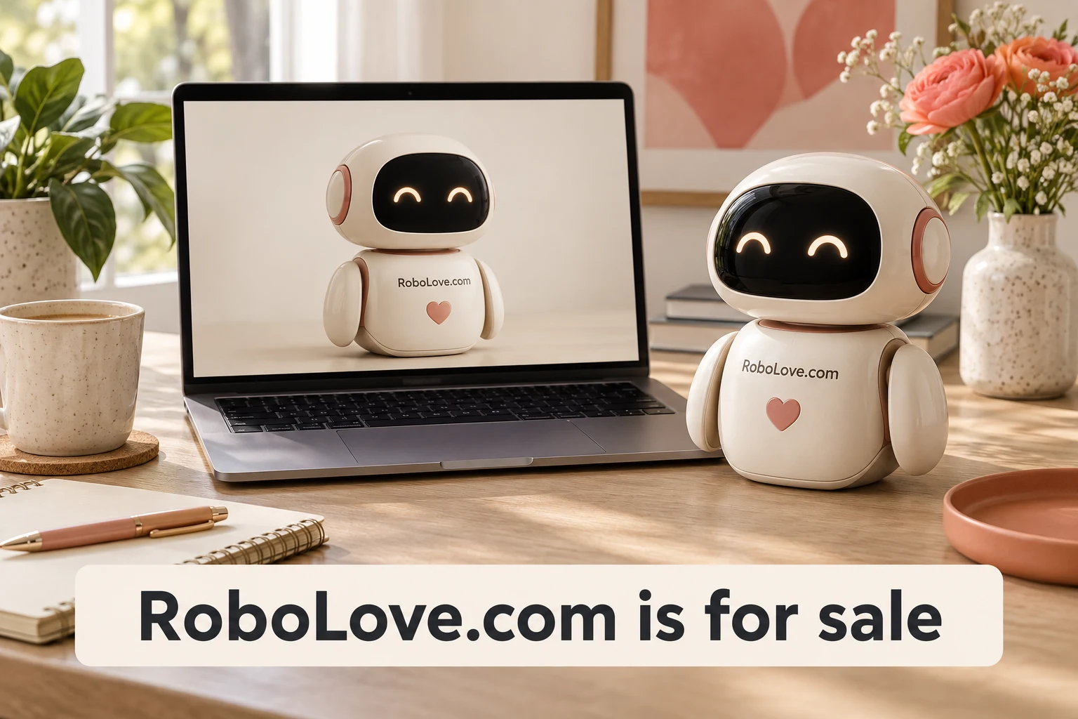 What a robotics launch page needs to explain — RoboLove.com is for sale