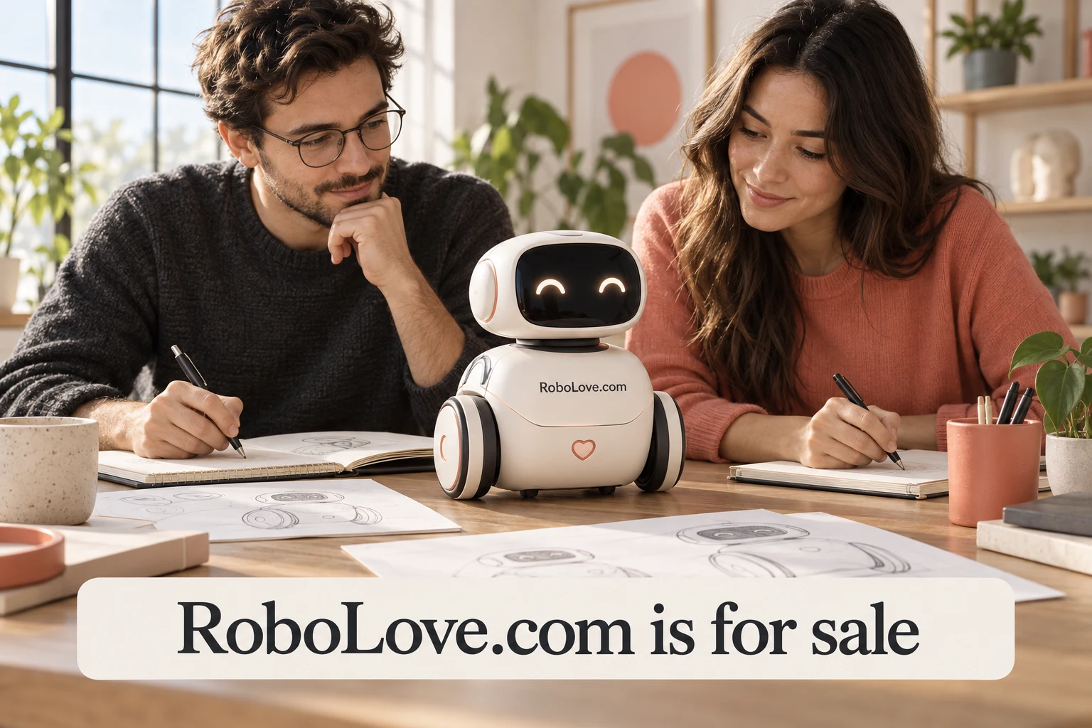 Getting useful feedback on a robot prototype — RoboLove.com is for sale